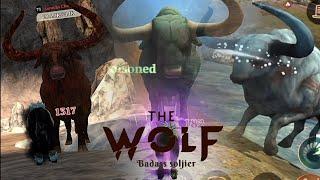 the wolf - Have you ever tried to kill the black Auroch using only speed + bite ⁉️#thewolf