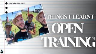 THINGS I LEARNT FROM OPEN TRAINING | INTERVIEWS WITH SAM POWELL-PEPPER & OLLIE WINES