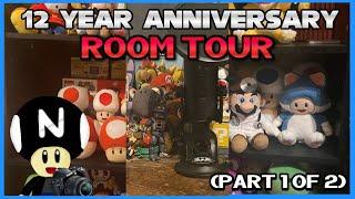 12 Years on YouTube! (PART 1/2) | ROOM TOUR