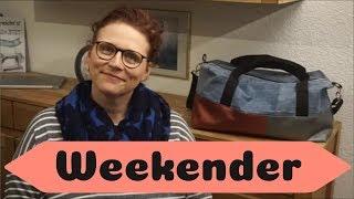 Weekender/Sporttasche nähen !kostenloses Schnittmuster! free pattern (ENGLISH SUBTITLES)