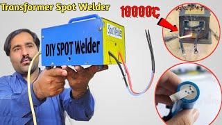 How To Make Spot Welding Macheine At Home by using microwave transformer | sopt welder macheine