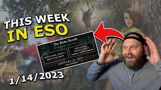 This Week in ESO - Global Reveal Announced and Event Morph - 1/14/2023