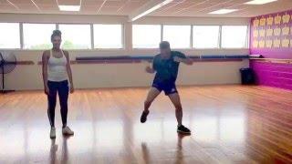 Training Kirsten Dodgen & Alex Davidovich - The Palace Dance Studio