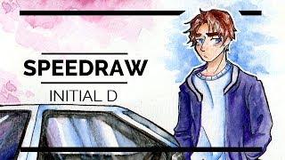 New downhill legend - INITIAL D SPEEDRAW