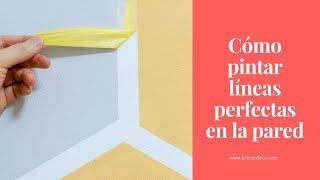 Aprende Cómo CREAR Líneas Perfectas en tu Pared  [PARTE II]