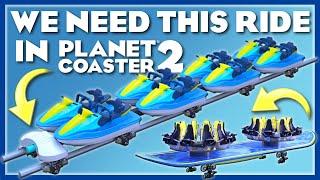 NEW Planet Coaster 2 RIDES That Just Make Sense!?