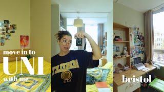 move into uni with me | first year at the university of bristol