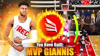 This 6' 11" Giannis Antetokounmpo Build DOMINATES The REC on NBA 2K23