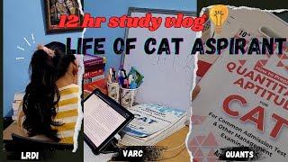 ALGEBRA TIMETABLE | 12PM TO 12AM STUDY | CAT ASPIRANT | VLOG| #cataspirants #cat2024preparation