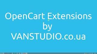 OpenCart 2.x extension installation using Extension Installer