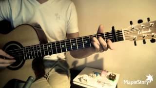 MapleStory Login Theme - FingerStyle Guitar Arrangement By Feifei Du