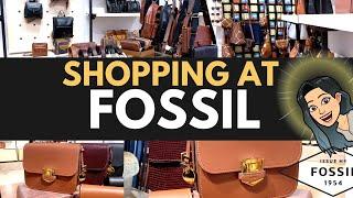 ️️️SHOPPING AT FOSSIL ️️️ What's NEW at FOSSIL? FOSSIL Addicts FOSSIL Handbags