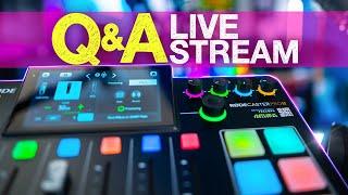  RODECaster Pro II Live Walkthrough Q&A!