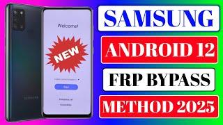 Samsung Android 12 Frp Bypass | New Method 2025 | Without PC