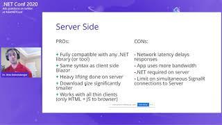 Blazor: Client Side vs. Server Side: Hands on Development and Deployment