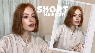 GETTING MY HAIR CUT SHORT!! | MsRosieBea