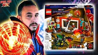 ПАПА РОБ СОБИРАЕТ LEGO ЧЕЛОВЕК-ПАУК В МАСТЕРСКОЙ САНКТУМА! ДОКТОР СТРЭНДЖ И SPIDER-MAN MARVEL!