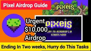  URGENT AIRDROP | This Airdrop Will End In Two Weeks | Ultimate Guide