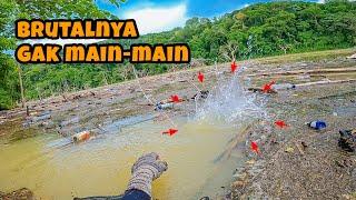 BRUTAL‼️ GAK MAIN-MAIN TARIKAN IKAN NILA BABON INI || mancing ikan nila di waduk bendo ponorogo