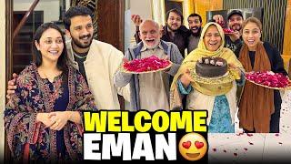 Finally Emaan is Back in the HouseWarm Welcome by Family