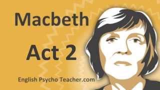 Macbeth Act 2 Summary with Key Quotes & English Subtitles