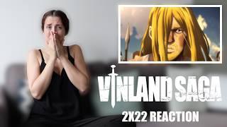 VINLAND SAGA 2X22 "EMPEROR OF REBELLION" REACTION