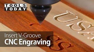 60° V-Groove Insert Knife CNC Engraving - ToolsToday