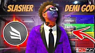 *NEW* "SLASHER" BUILD IS THE BEST BUILD IN NBA 2K22! BEST ISO BUILD IN SEASON 7