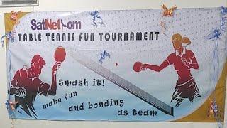 Day 3 SatNetCom Table Tennis Fun Tournament