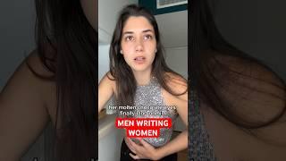 MEN WRITING WOMEN | #menwritingwomen #booktube #satire #shorts