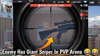 Sniper 3D - Enemy Has Giant Sniper In PVP Arena (Glitch)