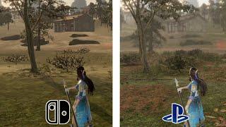 Dynasty Warriors 9 Empires | Graphics Comparison (Switch vs PS4)