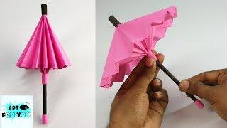 How To Make A Paper Umbrella ️ | Umbrella That Open And Close | DIY Paper Umbrella
