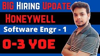 Honeywell Hiring Software Engineer | Latest Off Campus Job Drive | Freshers | Job Update |