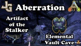 ARK - Artifact of the Stalker - Aberration - Elemental Vault Cave - Guide