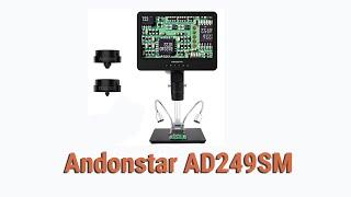 Распаковка электронный микроскоп Andonstar AD249SM - Обзор