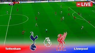 LIVE : Tottenham vs Liverpool | Premier League 24/25 | Match Live Stream | PES Football Game