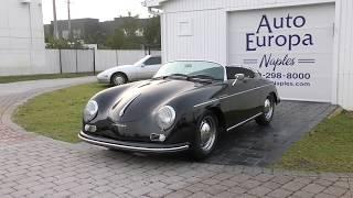 1957 Porsche 356 Speedster Replica by Vintage Speedsters - Review and Drive Bill