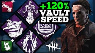 The 120% VAULT SPEED DEMON BUILD IS AWESOME!!!| Michael Myers Dead By Daylight Dungeons & Dragon DLC