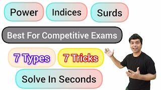 Power Indices & Surds | Simplification Tricks | Maths Tricks | imran sir maths