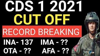 CDS 1 2021 CUT OFF  RESULT | OTA/IMA/INA/AFA | what to do after clearing CDS written exam?