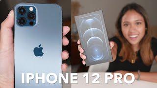 iPhone 12 PRO Unboxing + Setup! Pacific Blue