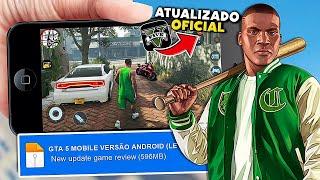 SAIU! GTA 5 MOBILE PARA CELULAR ANDROID EM 2024 ATUALIZAÇÃO! (Review e Gameplay)
