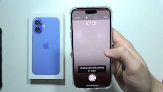 iPhone 16: How to Scan Documents?