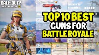 Top 10 Best Guns for Battle Royale in Cod Mobile Season 11 (2024)