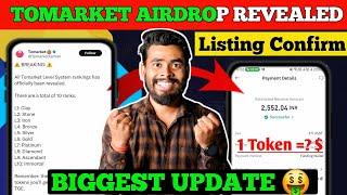 UPDATE: Tomarket Airdrop Confirm Date | Tomarket Airdrop | Tomarket Listing date | Tomato coin