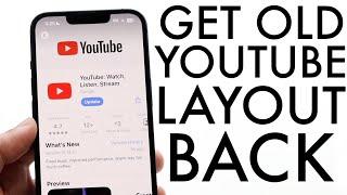 How To Change YouTube Layout! (2024)