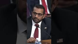 Kash Patel refuses to say Biden won the 2020 election