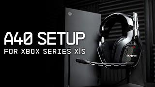 ASTRO A40 TR Headset Gen 4 (Standalone) || Xbox Series X|S Setup