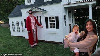 Kris Surprises Kylie Jenner with a New Adult Size Playhouse for Stormi.